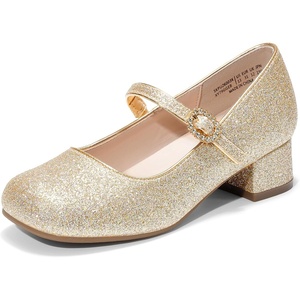 image:imageDREAM PAIRS Girls Dress Shoes Mary Jane HeelsGold