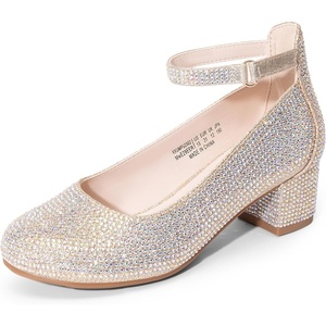 image:imageDREAM PAIRS Girls Dress Shoes Mary Jane High HeelsGold