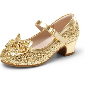image:imageDREAM PAIRS Girls Princess Dress Shoes Toddler HeelsGold
