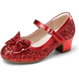 image:imageDREAM PAIRS Girls Princess Dress Shoes Toddler HeelsRed