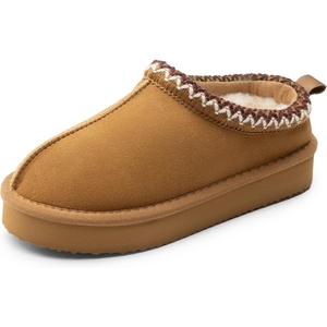 image:imageDREAM PAIRS Girls Slippers Kids Platform SlipperCamel