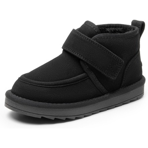 image:imageDREAM PAIRS Toddler Boys Girls Winter Ankle BootsBlack
