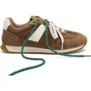 image:imageDREAM PAIRS Womens Genuine Leather Retro Barefoot SneakersDark Brown