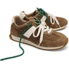 image:imageDREAM PAIRS Womens Genuine Leather Retro Barefoot SneakersDark Brown