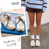 image:imageDREAM PAIRS Womens Genuine Leather Retro Barefoot SneakersGreyWhite