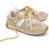 image:imageDREAM PAIRS Womens Genuine Leather Retro Barefoot SneakersKhaki