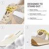 image:imageDREAM PAIRS Womens Genuine Leather Retro Barefoot SneakersKhaki