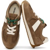image:imageDREAM PAIRS Womens Genuine Leather Retro Barefoot SneakersDark Brown