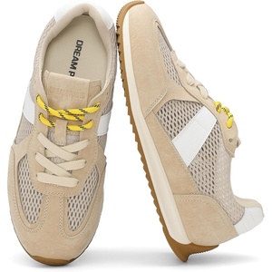 image:imageDREAM PAIRS Womens Genuine Leather Retro Barefoot SneakersKhaki