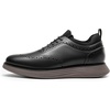 image:imageBruno Marc Mens MaxFlex Dress Sneakers OxfordsBlackCoffee