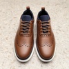 image:imageBruno Marc Mens MaxFlex Dress Sneakers OxfordsBrown