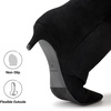 image:imageDREAM PAIRS FoldOver Knee High Fashion Boots for WomenBlacksuede