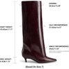 image:imageDREAM PAIRS FoldOver Knee High Fashion Boots for WomenBurgundy