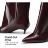 image:imageDREAM PAIRS FoldOver Knee High Fashion Boots for WomenBurgundy