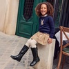 image:imageDREAM PAIRS Girls Knee High Riding BootsBlack 03