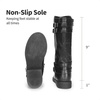 image:imageDREAM PAIRS Girls Knee High Riding BootsBlack 03