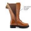 image:imageDREAM PAIRS Girls Riding Knee High BootsTan