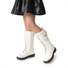 image:imageDREAM PAIRS Girls Riding Knee High BootsWhite