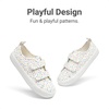 image:imageDREAM PAIRS Kids Sneakers Hook amp LoopsBeigeMulti