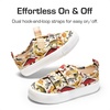 image:imageDREAM PAIRS Kids Sneakers Hook amp LoopsBrownDinosaur