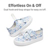 image:imageDREAM PAIRS Kids Sneakers Hook amp LoopsLight BluePink