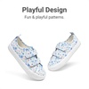 image:imageDREAM PAIRS Kids Sneakers Hook amp LoopsLight BluePink