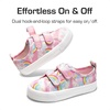 image:imageDREAM PAIRS Kids Sneakers Hook amp LoopsRainbow