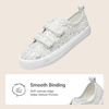 image:imageDREAM PAIRS Kids Sneakers Hook amp LoopsSilver