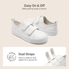 image:imageDREAM PAIRS Kids Sneakers Hook amp LoopsWhite