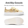 image:imageDREAM PAIRS Kids Sneakers Hook amp LoopsYellowFlower