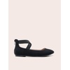 image:imageDREAM PAIRS Womens Ankle Straps Flats ShoesBlack