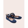 image:imageDREAM PAIRS Womens Ankle Straps Flats ShoesNavy1