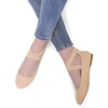 image:imageDREAM PAIRS Womens Ankle Straps Flats ShoesNude