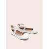 image:imageDREAM PAIRS Womens Ankle Straps Flats ShoesWhitePu
