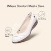 image:imageDREAM PAIRS Womens Ballet Flats Work Dress ShoesWhite