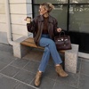image:imageDREAM PAIRS Womens Chunky High Heel Ankle Booties ShoesTan
