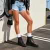 image:imageDREAM PAIRS Womens Combat Boots Laceup Ankle BootsBlack
