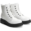 image:imageDREAM PAIRS Womens Combat Boots Laceup Ankle BootsWhite
