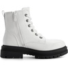 image:imageDREAM PAIRS Womens Combat Boots Laceup Ankle BootsWhite