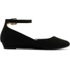 image:imageDREAM PAIRS Womens Dress Flats Ballet Low WedgeBlack Suede