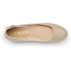image:imageDREAM PAIRS Womens Dress Flats Ballet Low WedgeGold Glitter