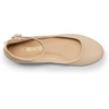 image:imageDREAM PAIRS Womens Dress Flats Ballet Low WedgeNude Nubuck