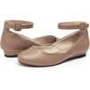 image:imageDREAM PAIRS Womens Dress Flats Ballet Low WedgeNude Pu