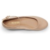 image:imageDREAM PAIRS Womens Dress Flats Ballet Low WedgeNude Suede