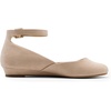 image:imageDREAM PAIRS Womens Dress Flats Ballet Low WedgeNude Suede