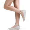 image:imageDREAM PAIRS Womens Dress Flats Ballet Low WedgeSilver Glitter