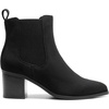 image:imageDREAM PAIRS Womens Heeled Ankle Chelsea BootsBlacksuede
