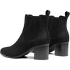 image:imageDREAM PAIRS Womens Heeled Ankle Chelsea BootsBlacksuede