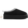 image:imageDREAM PAIRS Womens Platform Genuine Suede House SlippersBlack