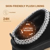 image:imageDREAM PAIRS Womens Platform Genuine Suede House SlippersBlack